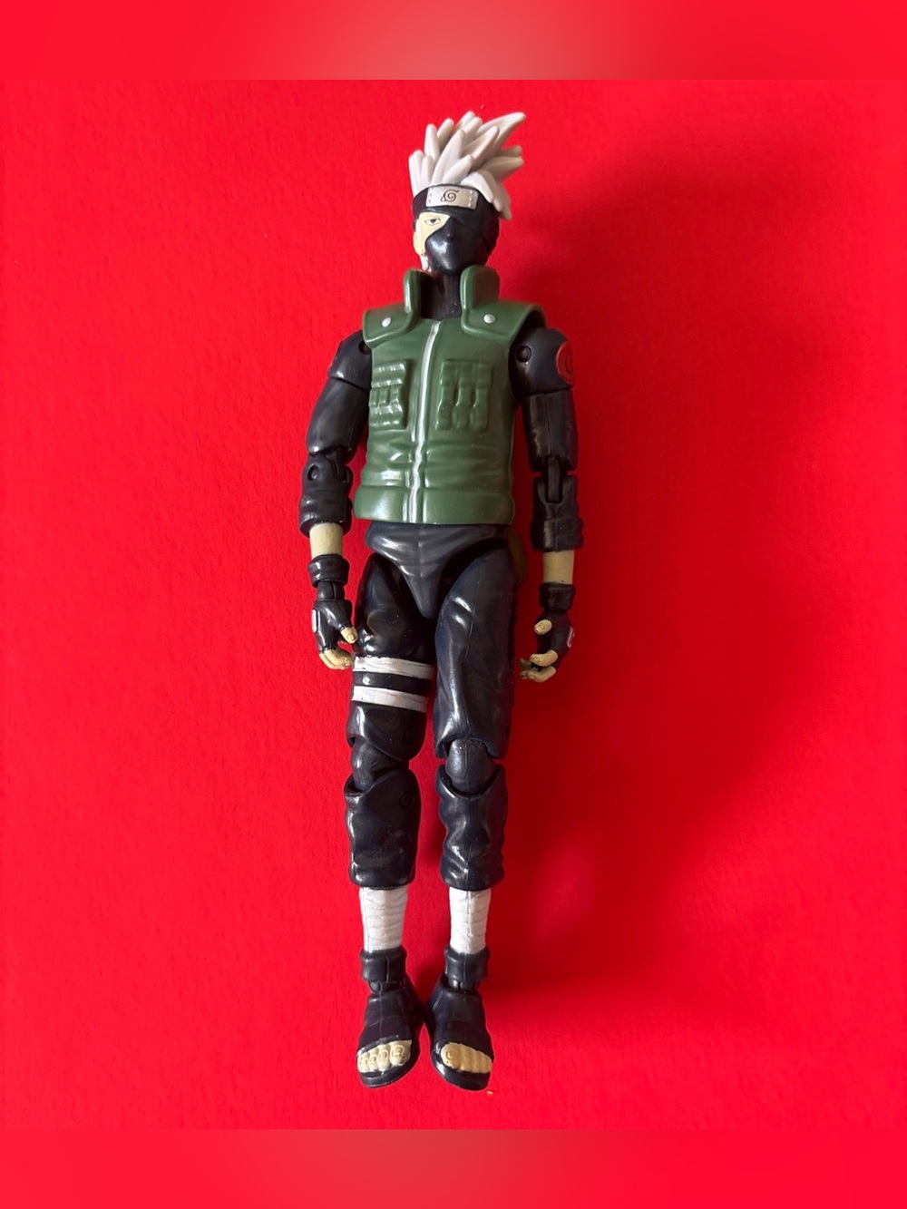 Bandai Anime Heroes Naruto Shippuden Kakashi Hatake Action Figure Loose